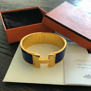 Hermès Clic Clac H bracelet - never worn